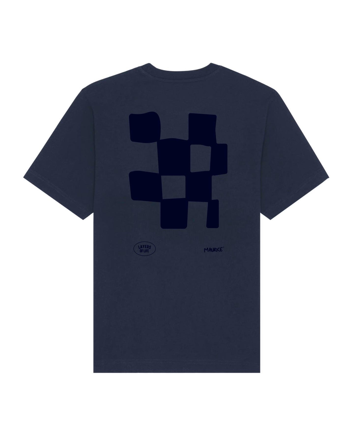 Layers Of Life - T-Shirt Navy